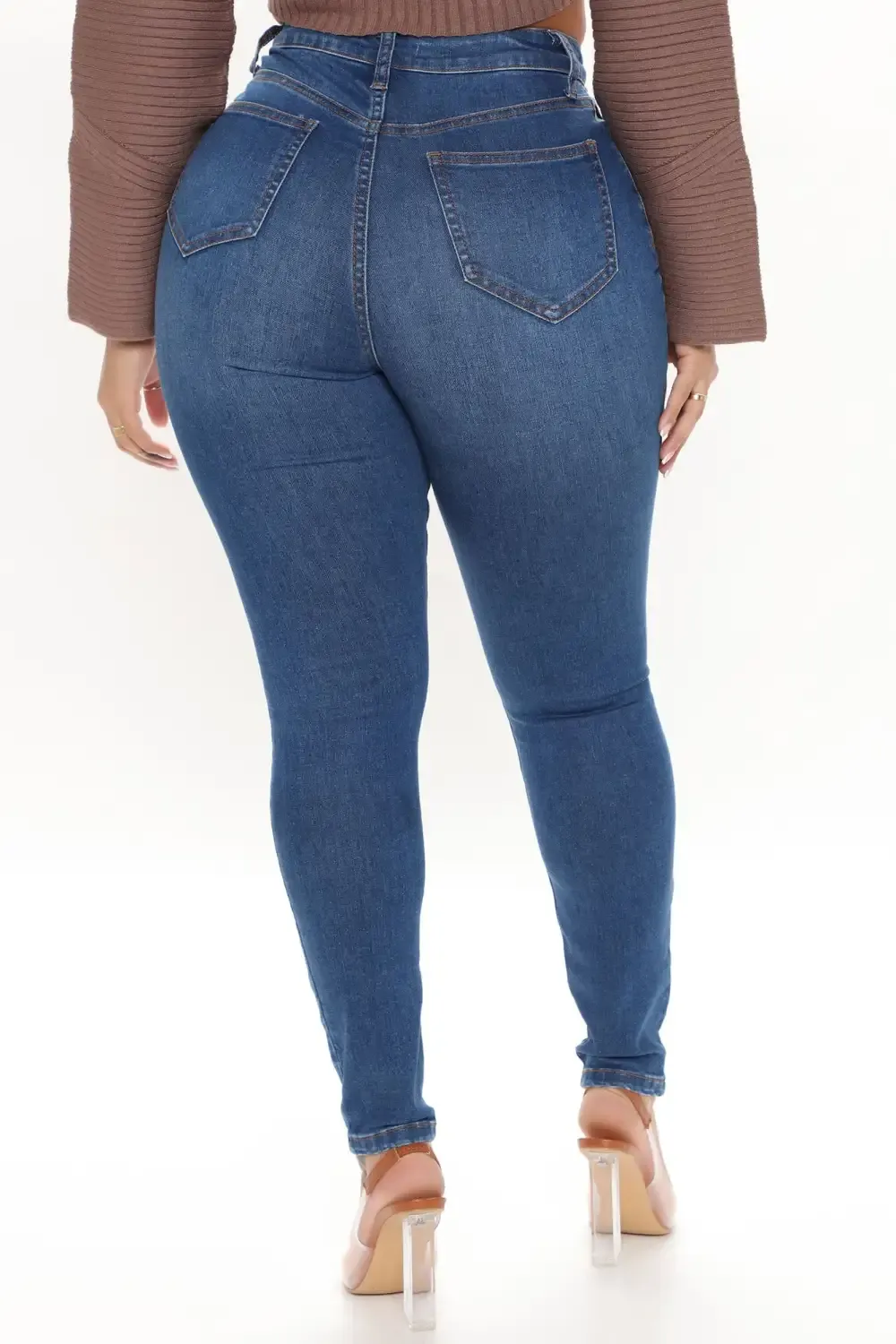 Jessica Skinny Jeans - Medium Blue Wash
