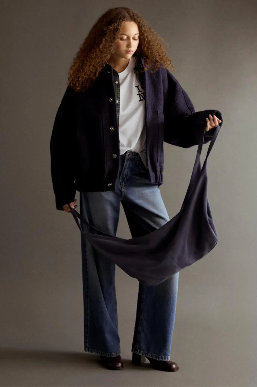 Bolso shopper piel