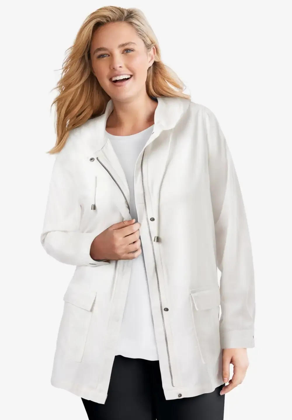 Lightweight Utility Hoodie Jacket