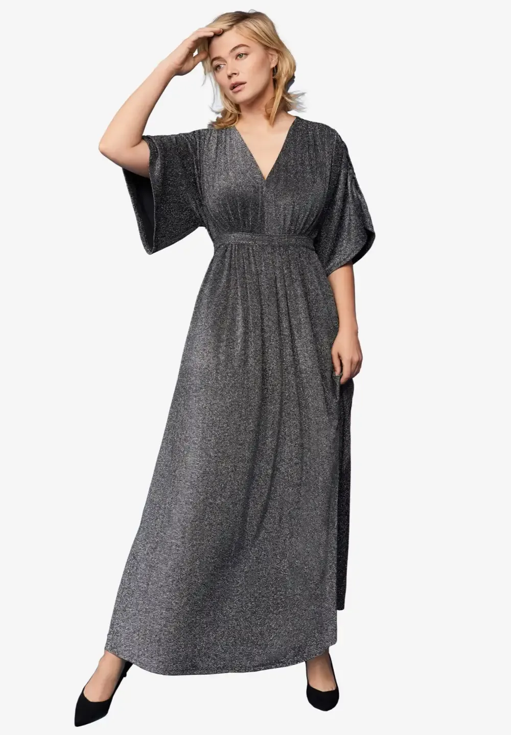 Knit Tie-Back Maxi