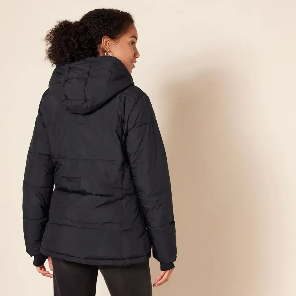 Women's Heavyweight Long-Sleeve Hooded Puffer Coat (Available in Plus Size)