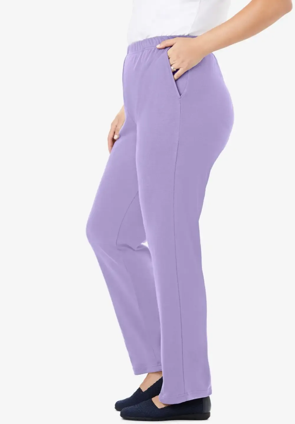 7-Day Knit Straight Leg Pant