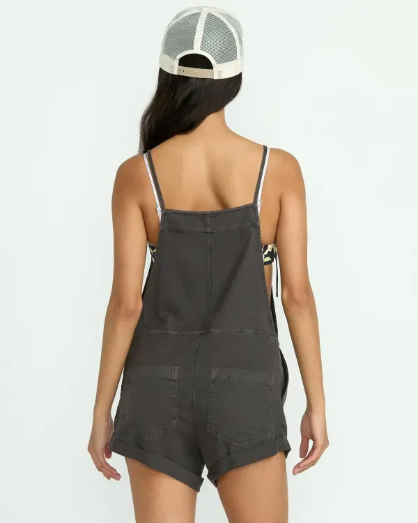 Wild Pursuit Romper - Off Black