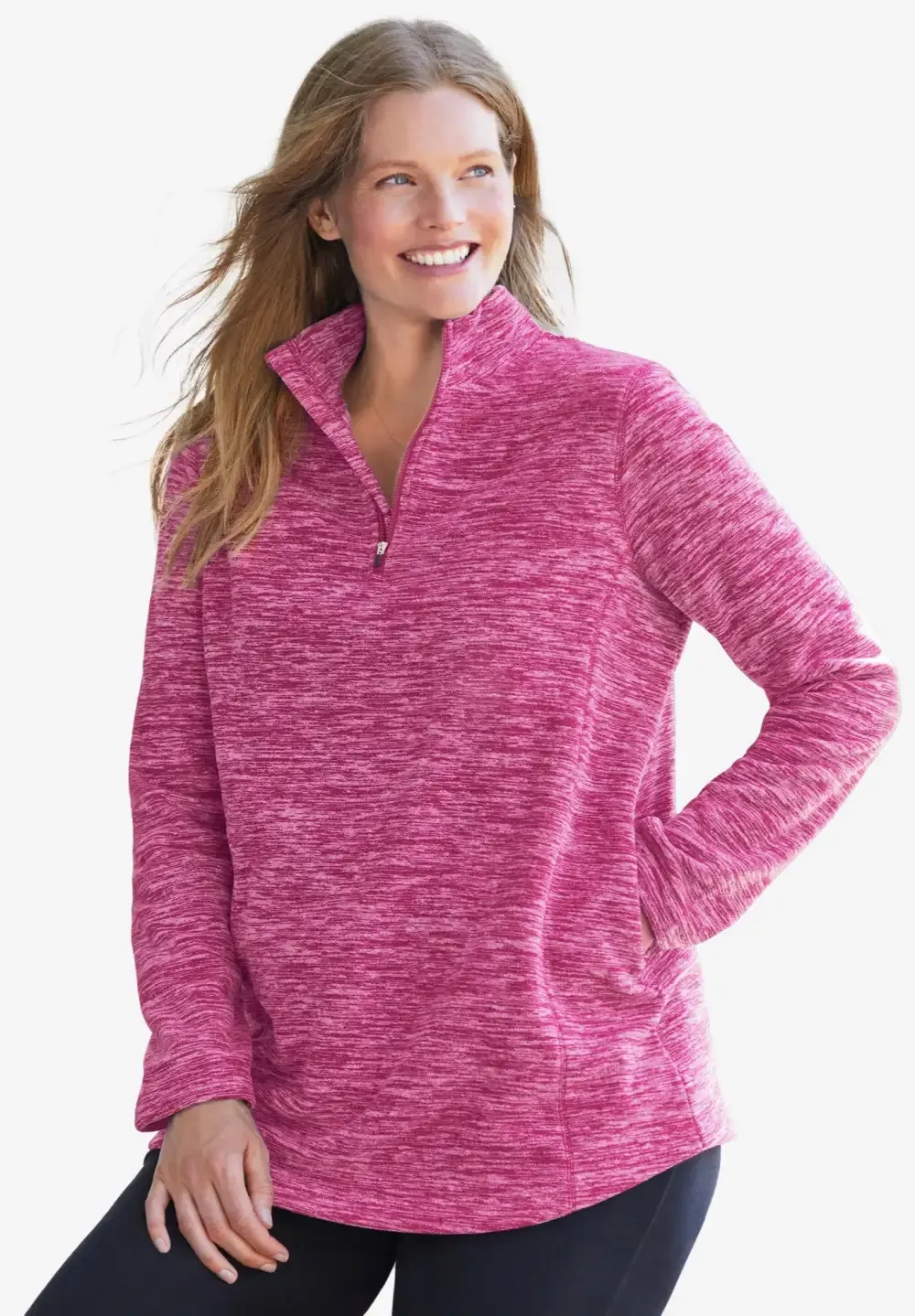 Microfleece Quarter-Zip Pullover