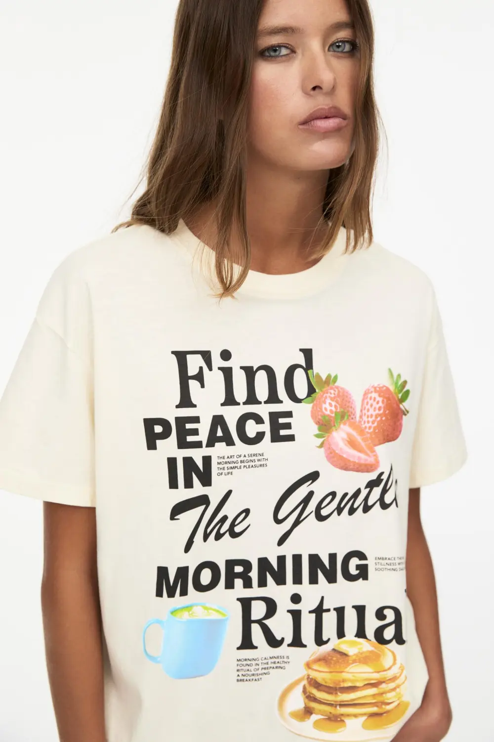 Camiseta gráfico comida