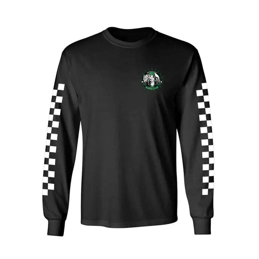 Boston Scally The Punk Long Sleeve Tee T-Shirt - Black