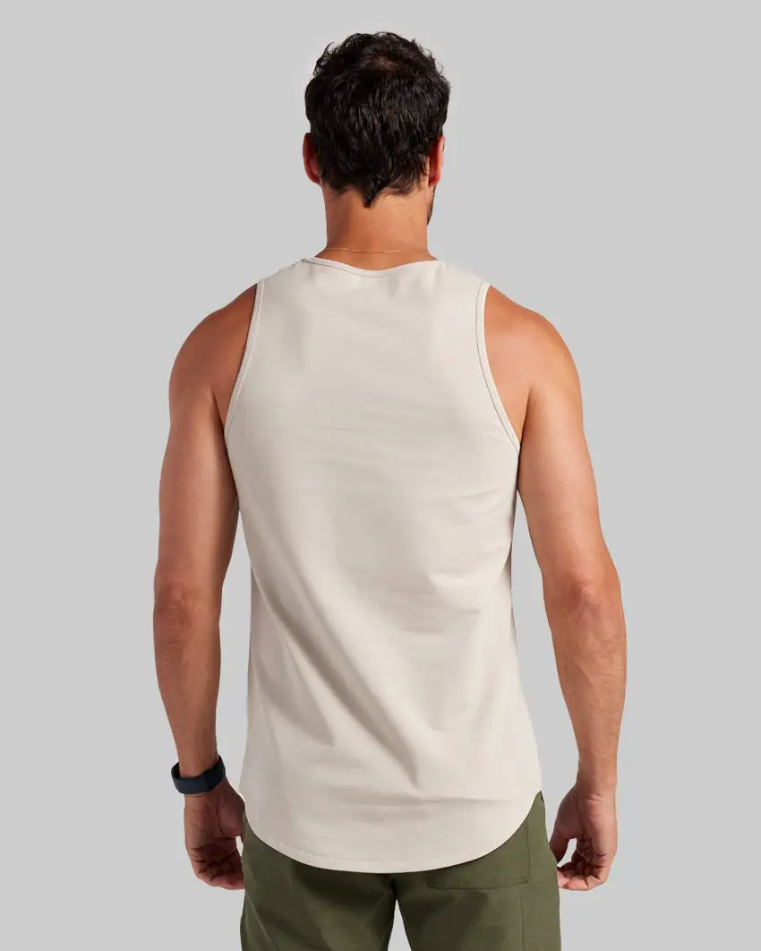 Lux Drop-Cut Pocket Tank