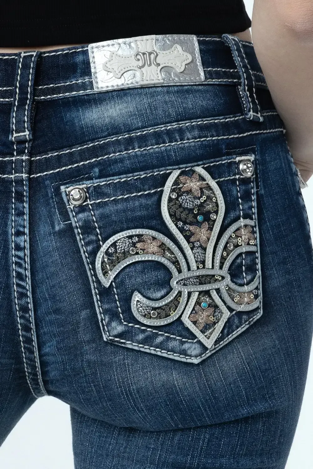 Floral Fleur Skinny Jeans