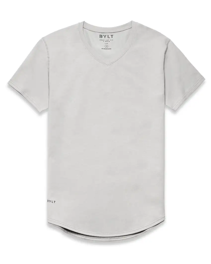 Drop-Cut V-Neck: Lux
