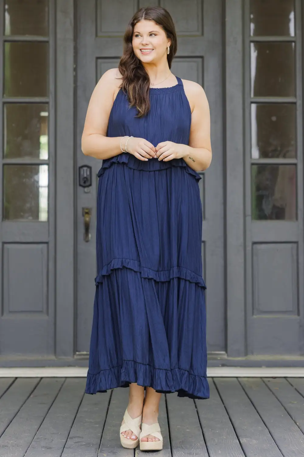 Anything About Me Dress, Blue