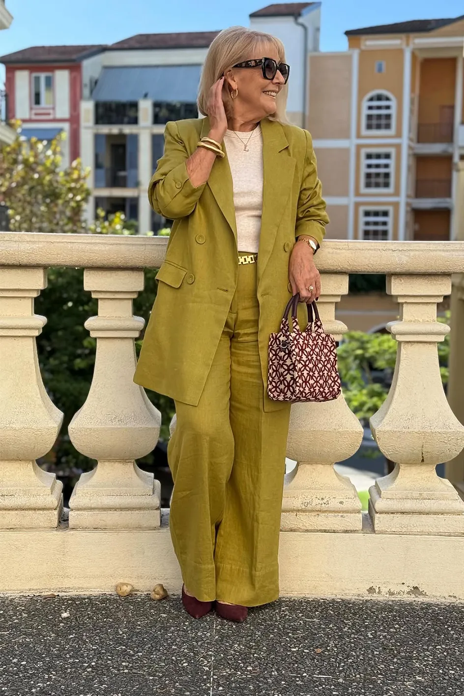 Women'S Casual Comfortable Top And Pants Two-Piece Set