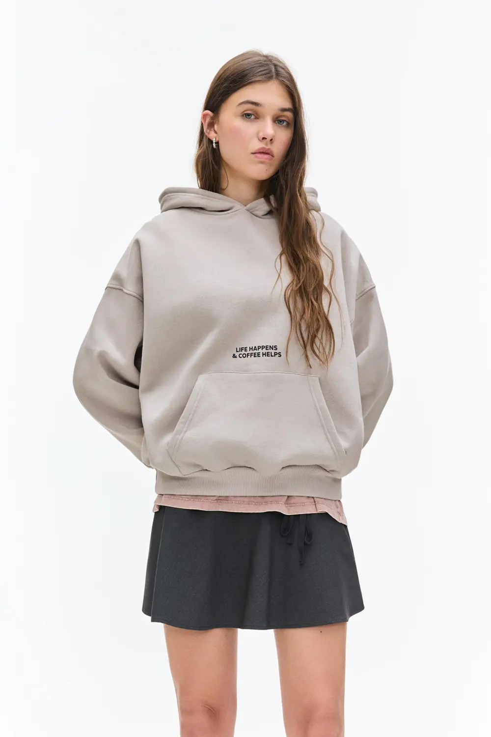 Sudadera gráfico espresso