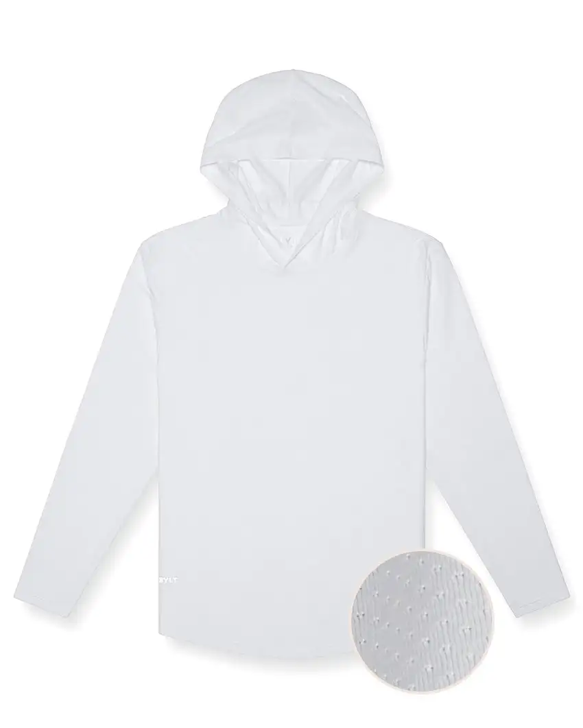 Pulse Pullover Drop-Cut Hoodie