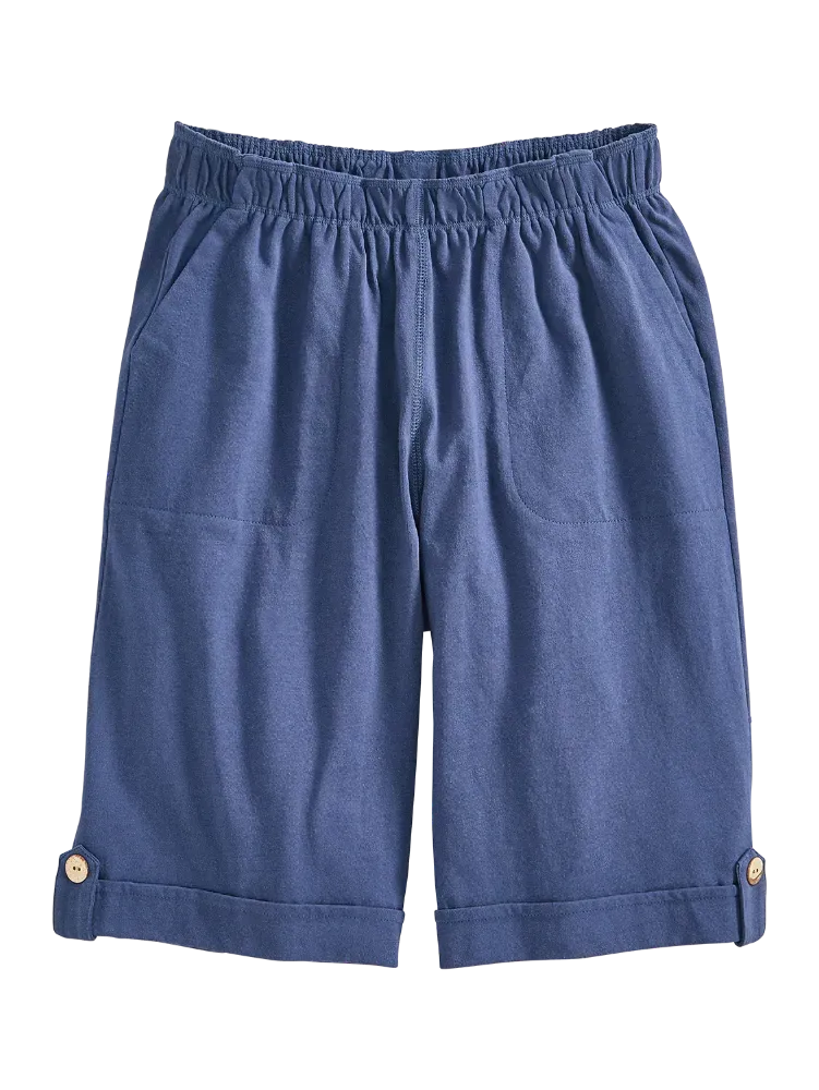 M.MAC Cotton Knit Walking Shorts