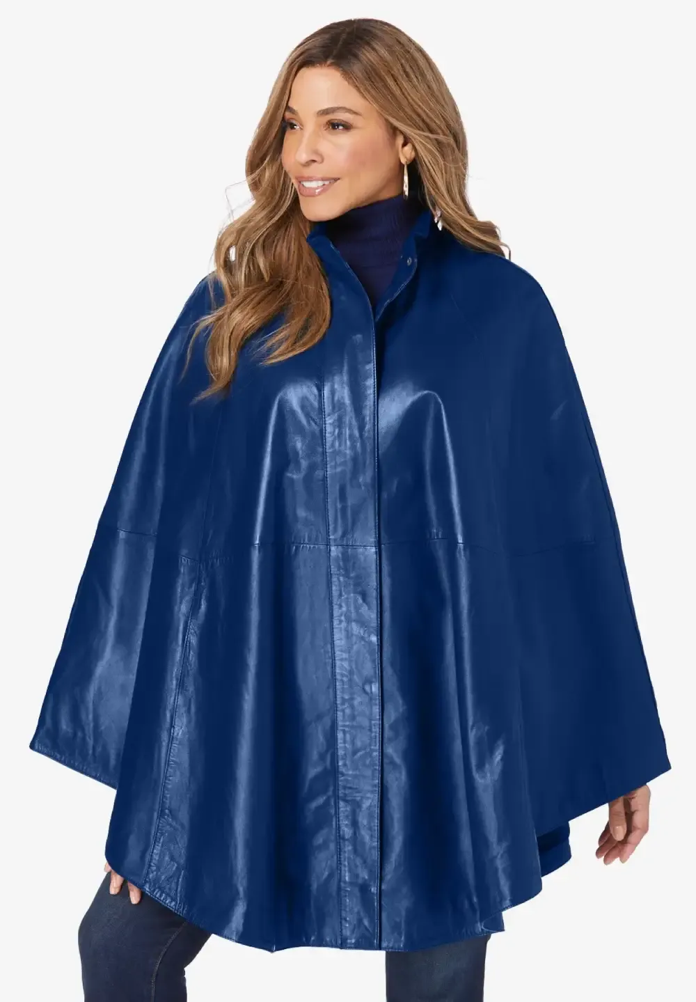 Leather Poncho