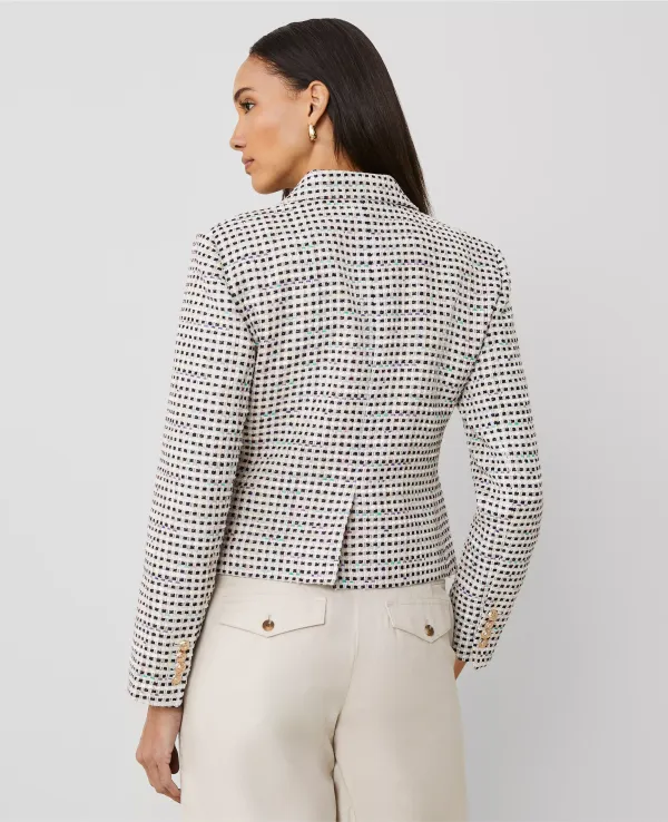 Tweed Fitted Blazer