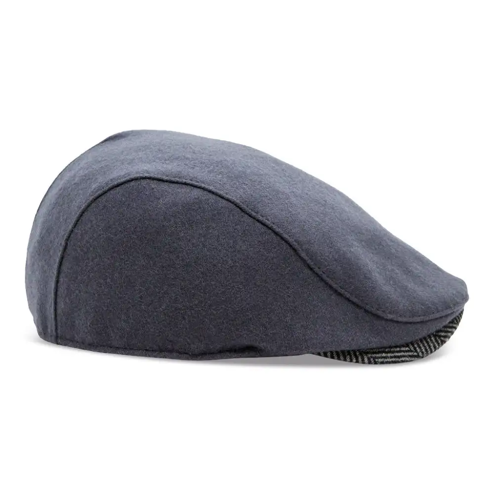 The Sidestreet Boston Scally Cap - Grey
