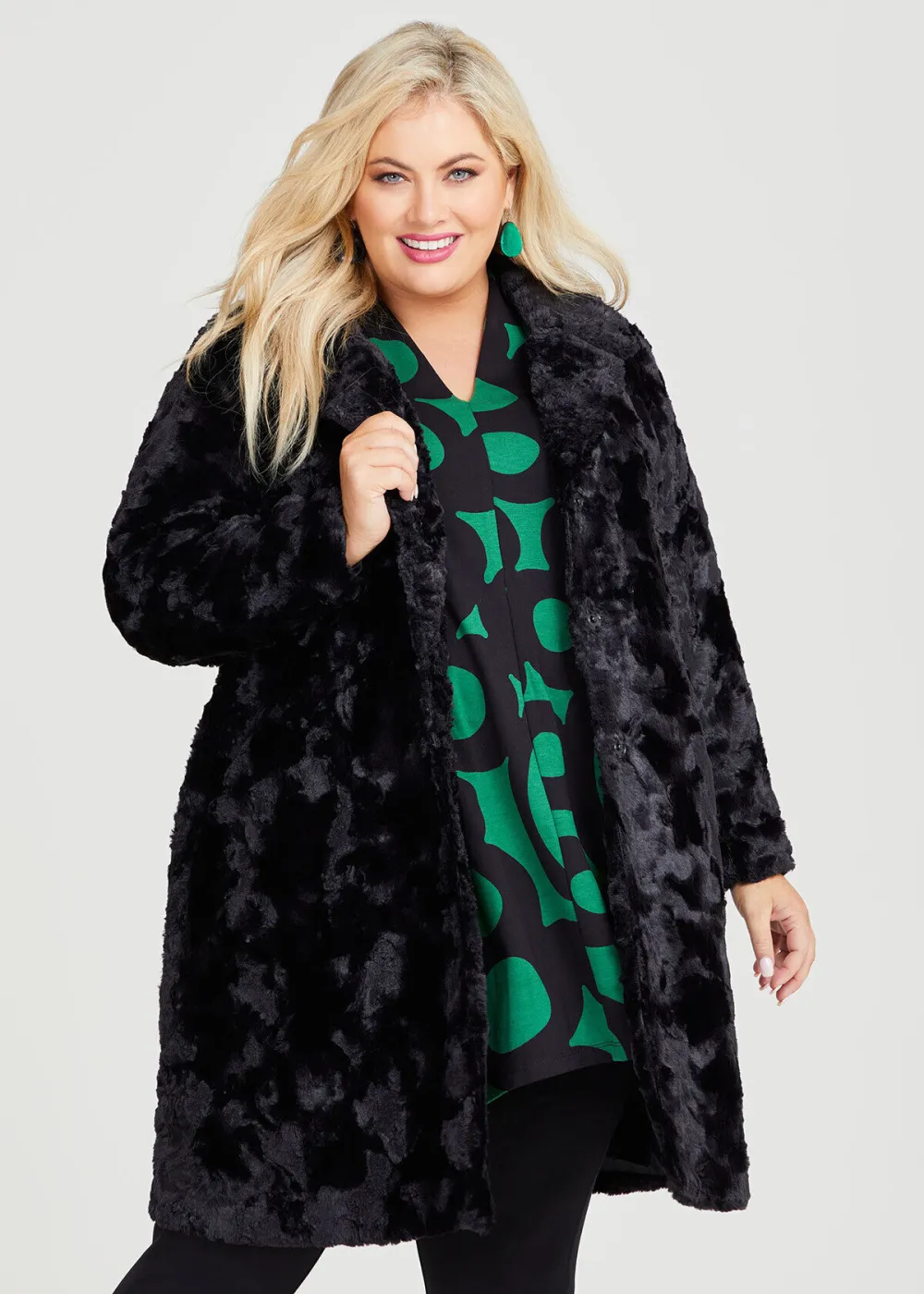 Faux Fur Willow Coat