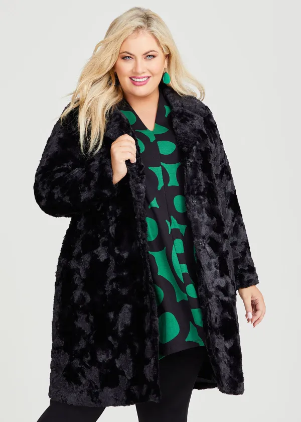 Faux Fur Willow Coat