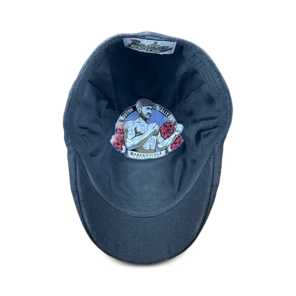 The Bareknuckle Boston Scally Cap - Black