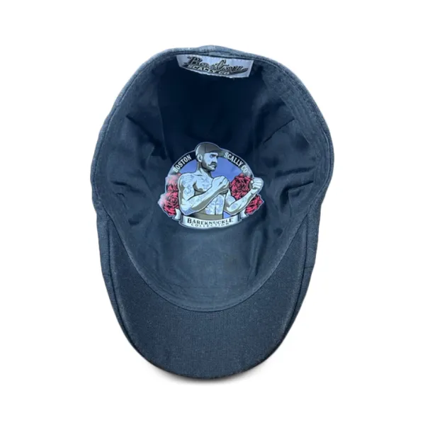 The Bareknuckle Boston Scally Cap - Black
