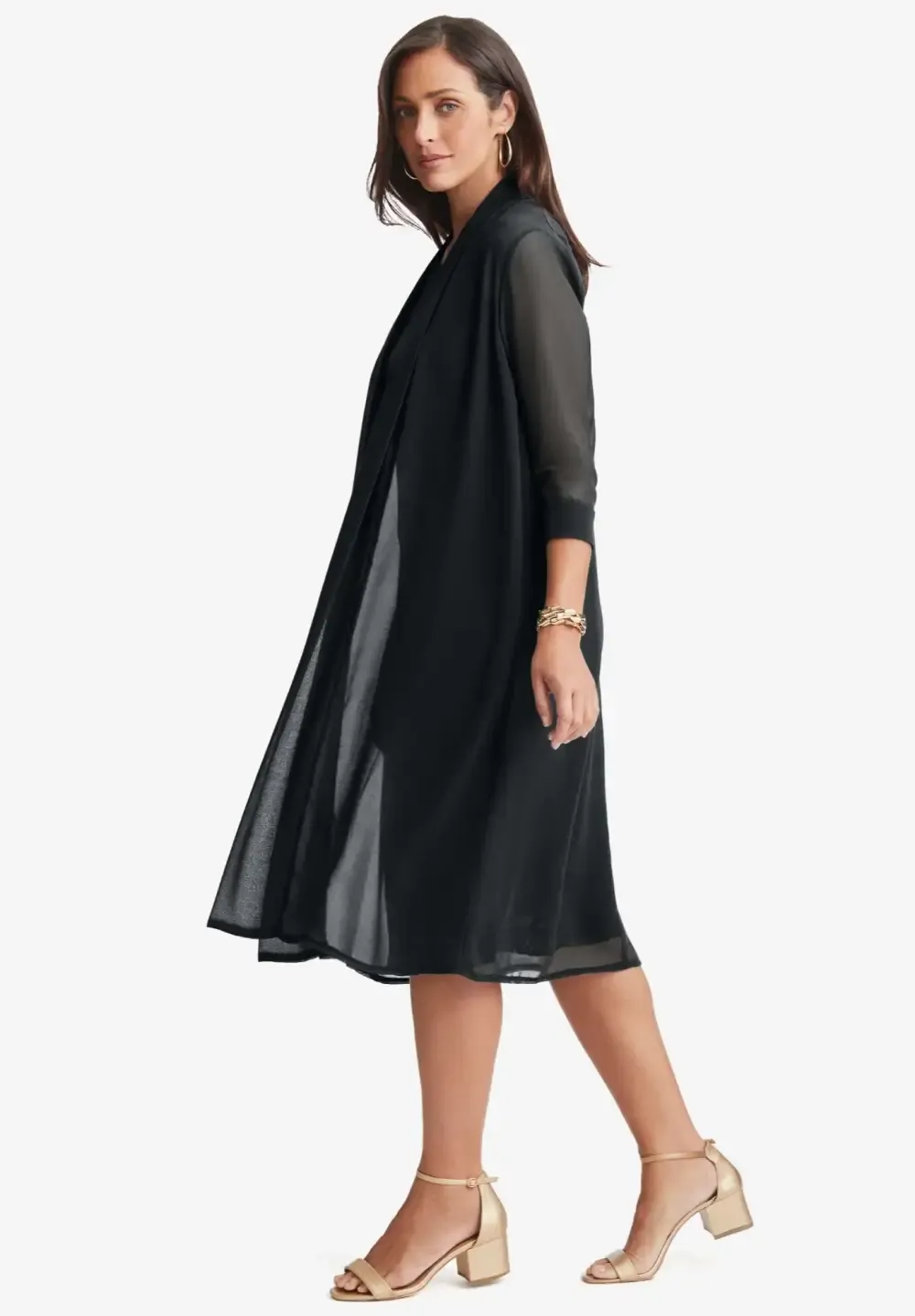 2-Piece Lace Jacket Dress