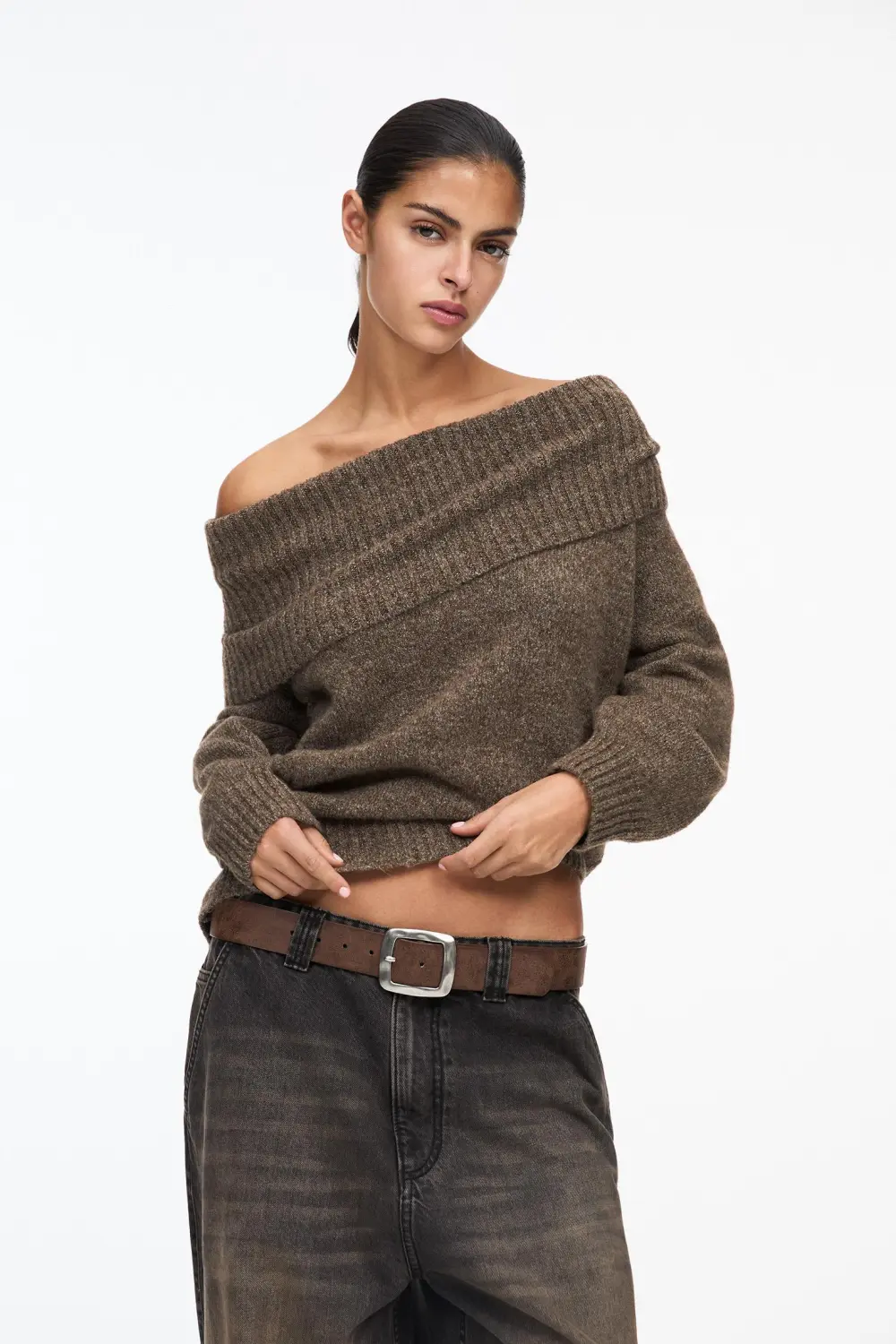 Jersey bardot soft touch