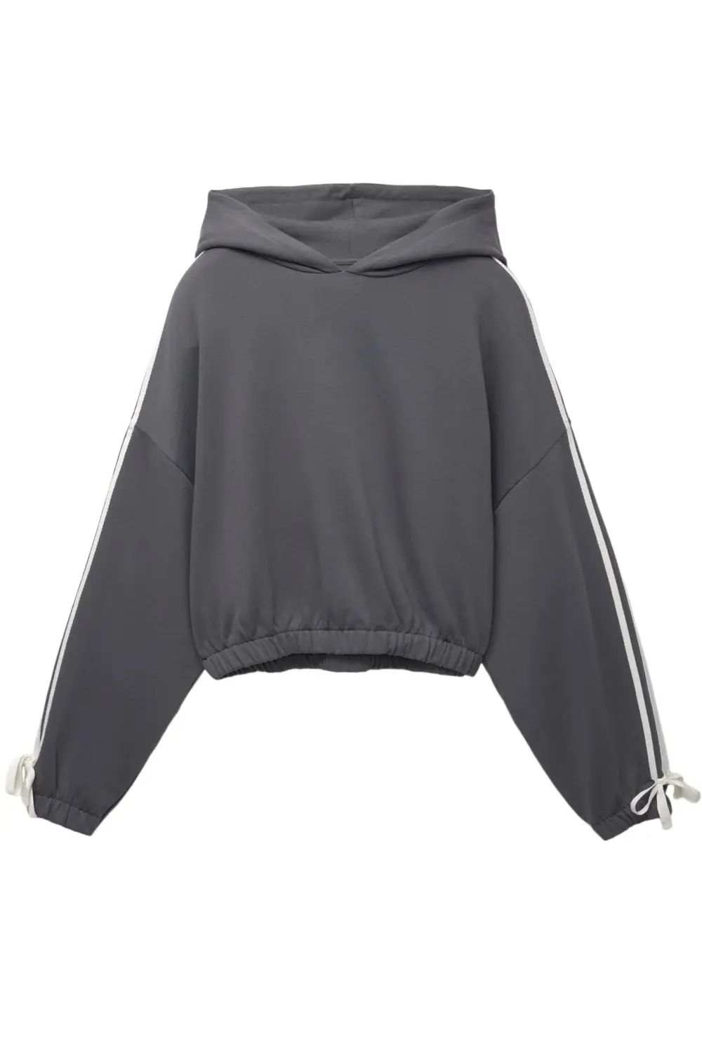 Sudadera manga rayas