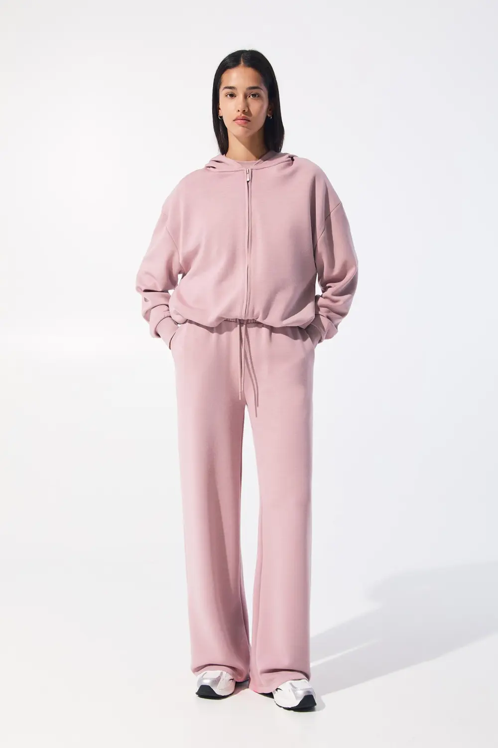 Sudadera capucha cremallera