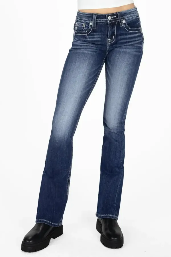 Feather Dreamcatcher Bootcut Jeans
