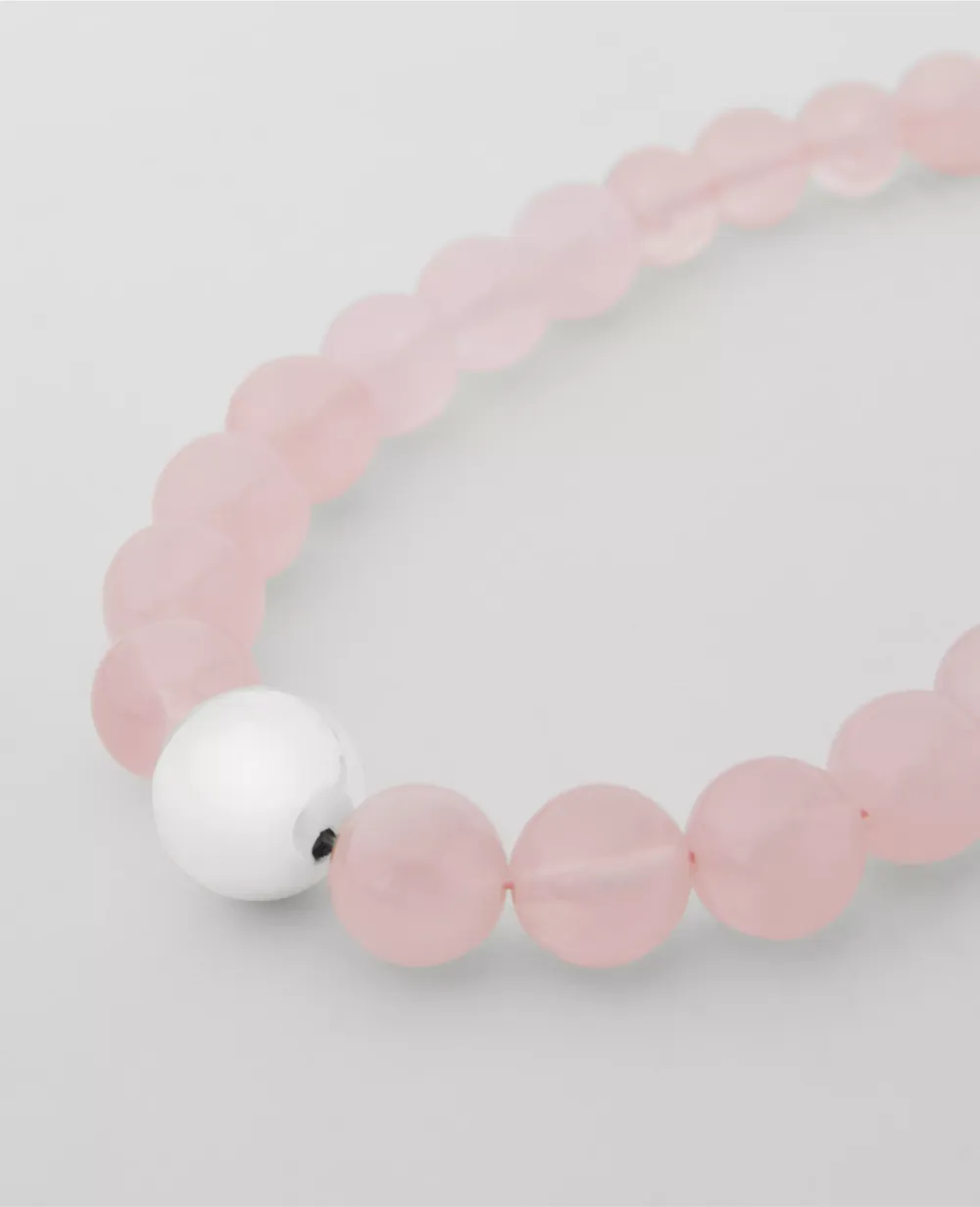 Stone Ball Statement Necklace