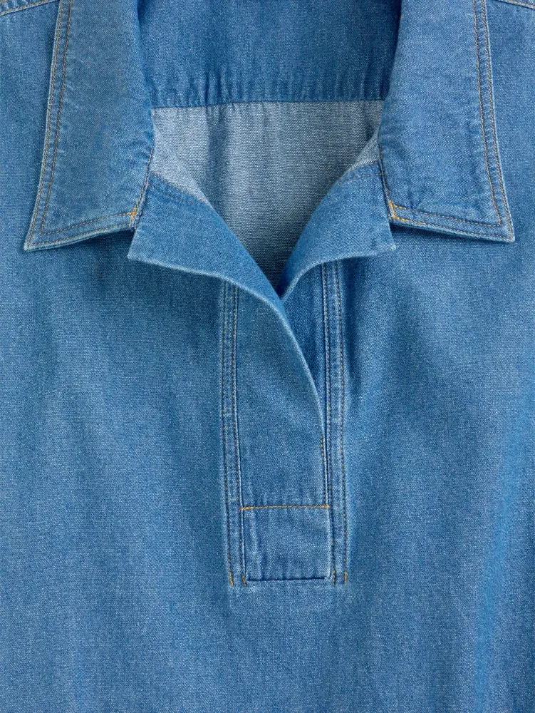 Women's Chambray Popover Tunic