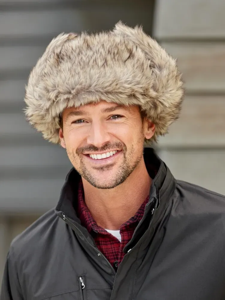Faux Fur Bomber Hat for Women and Men