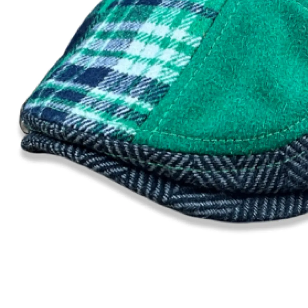 The Slainte Boston Scally Cap - Patchwork Edition