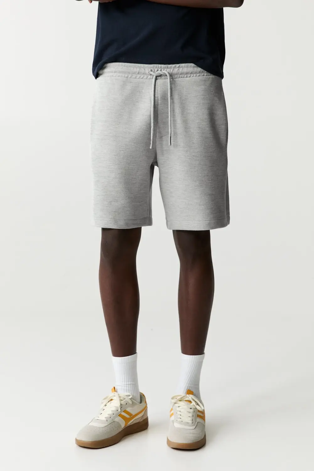 Piqué Bermuda sweatpant shorts