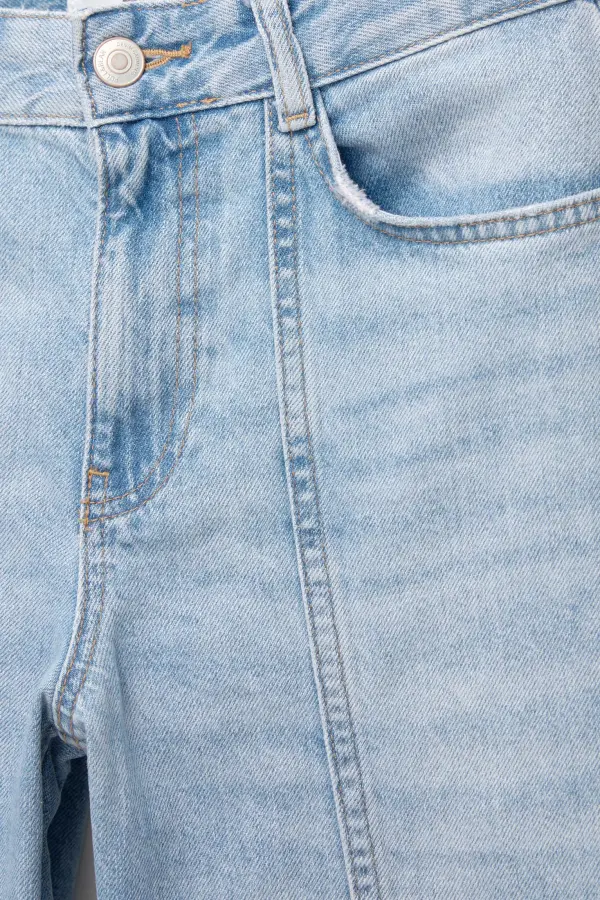 Jeans baggy vuelta bajo