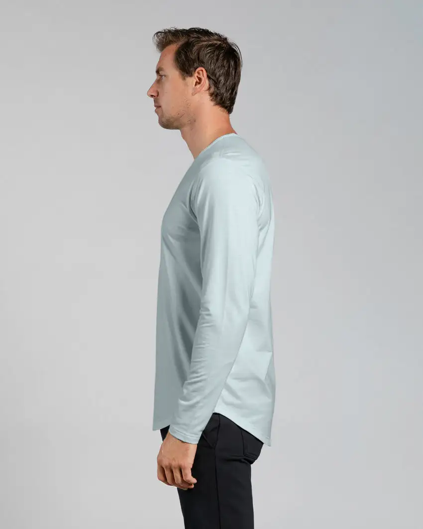 Drop-Cut Long Sleeve: Lux