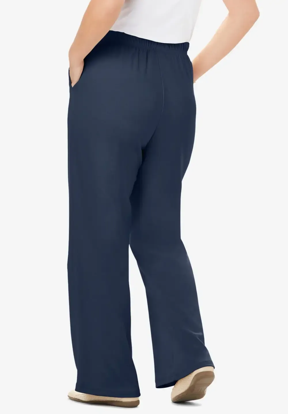 7-Day Knit Wide-Leg Pant