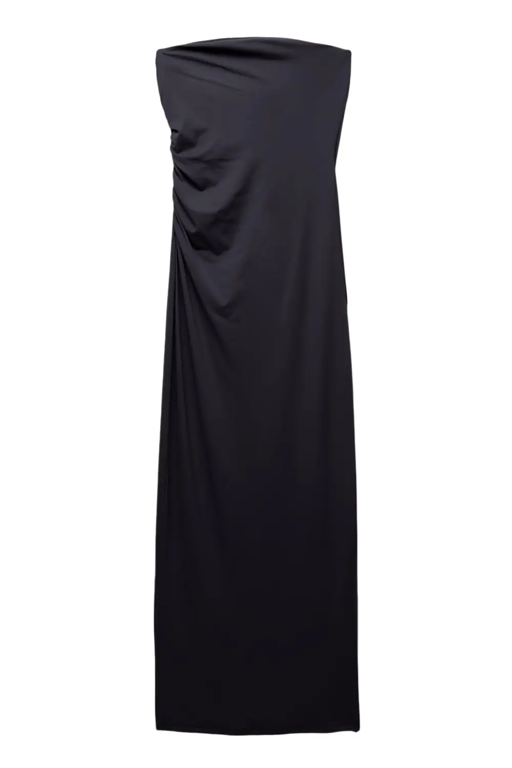 Vestido palabra de honor poliamida