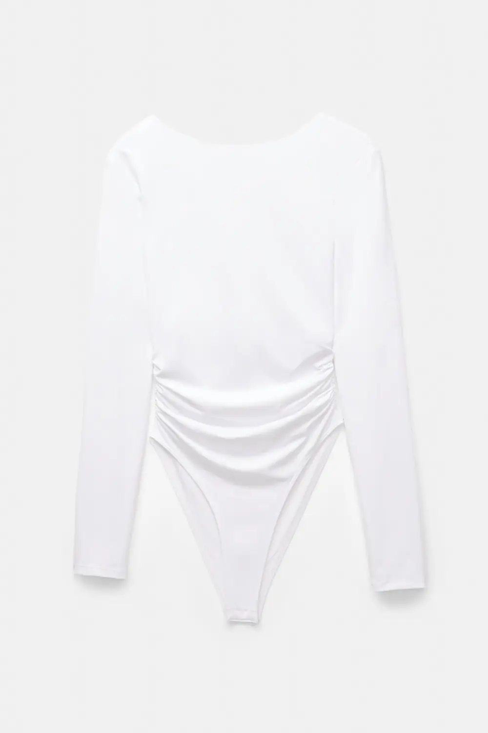 Open back polyamide bodysuit