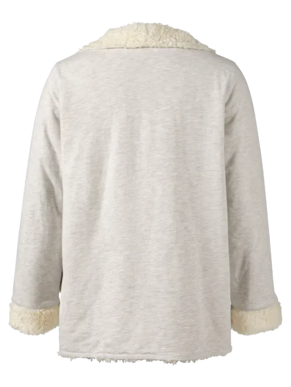 Women's Sherpa-Lined Cuddly Lounge Cardigan