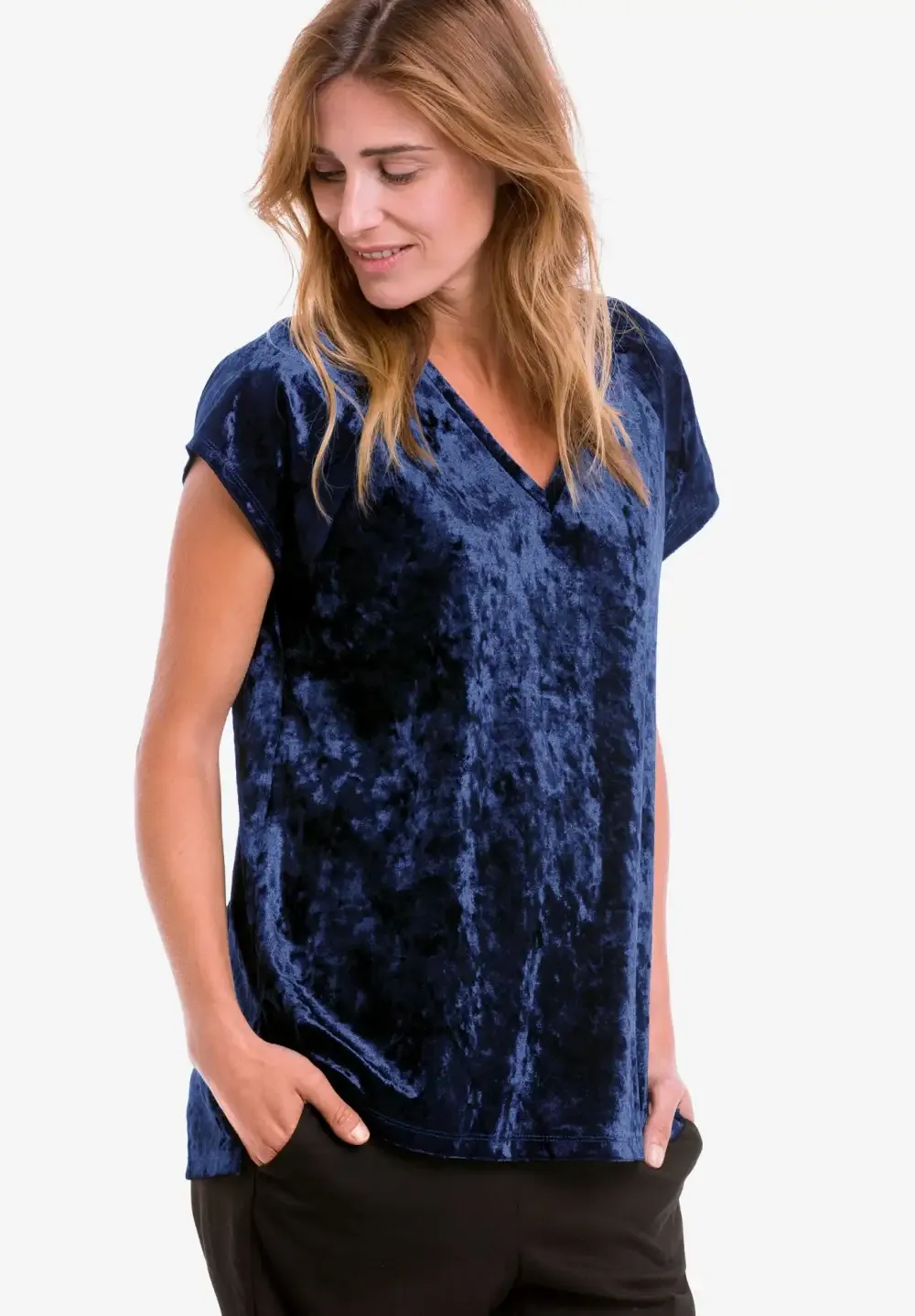 Crushed Velour Tee
