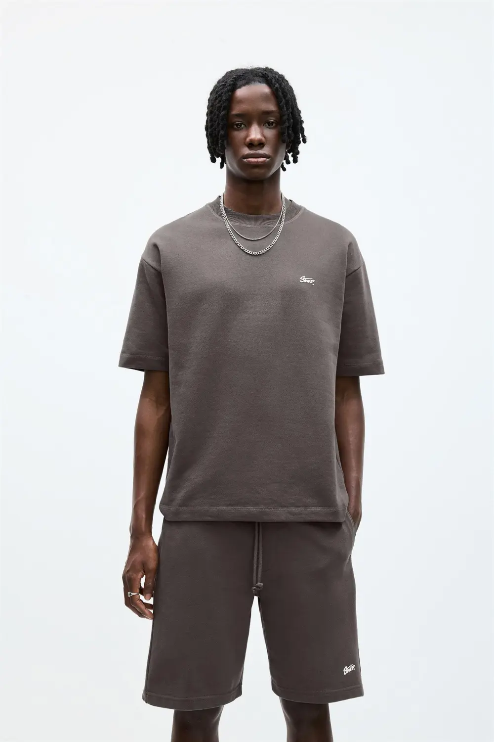 Short sleeve sweatshirt
