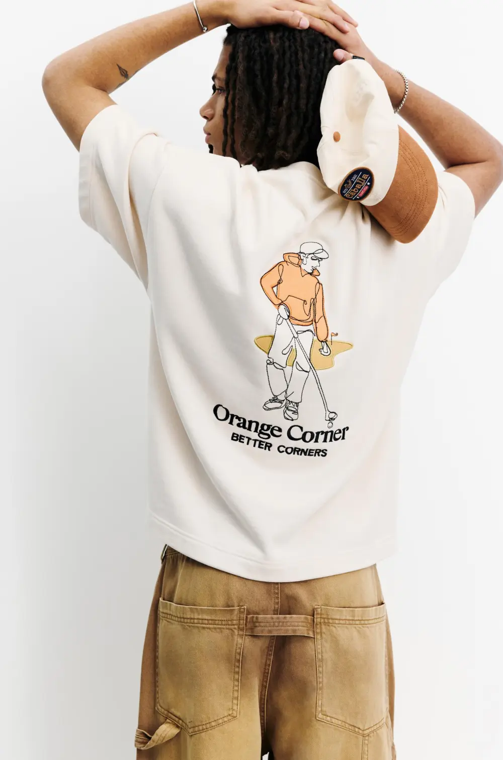 Short sleeve Golf sweatshirt
