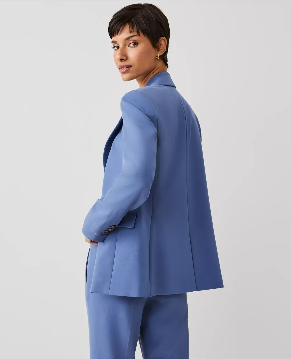 The Two Button Blazer in Seasonless Stretch