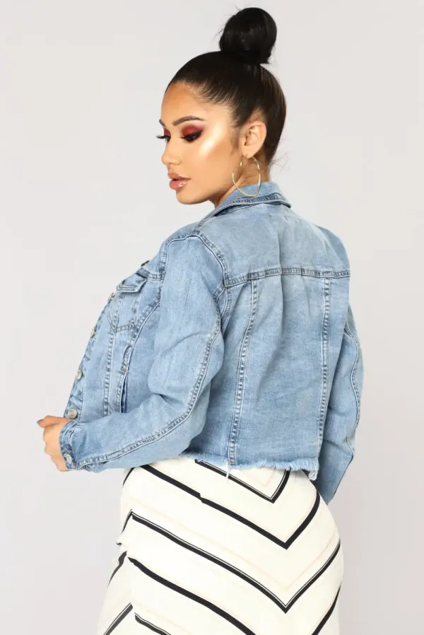 Not Your Father's Denim Jacket - Light Wash