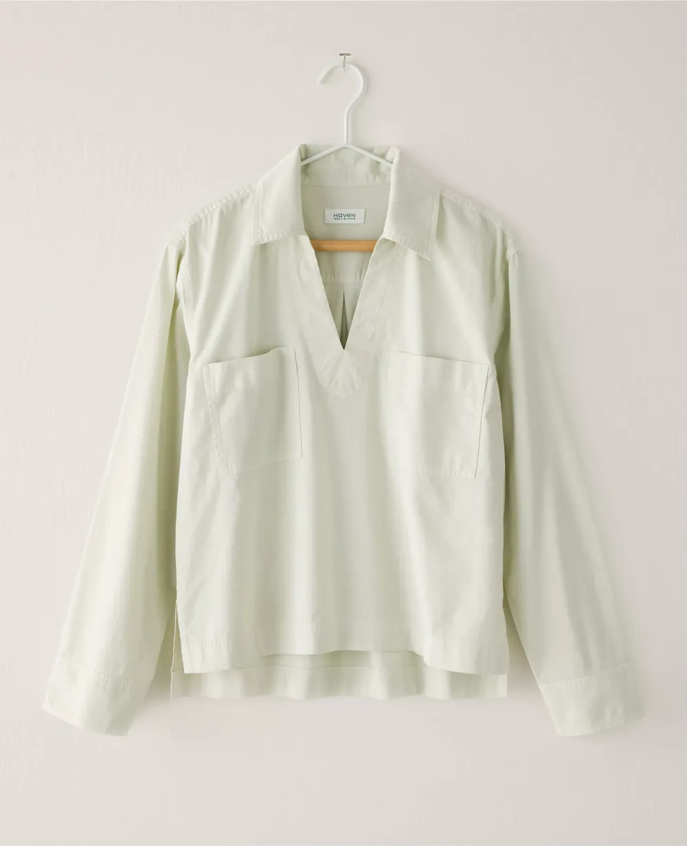 Haven Well Within Lightweight Twill Collared Popover