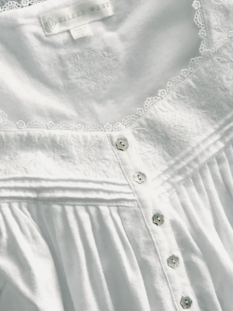 Eileen West Fairy Tale Flannel Nightgown
