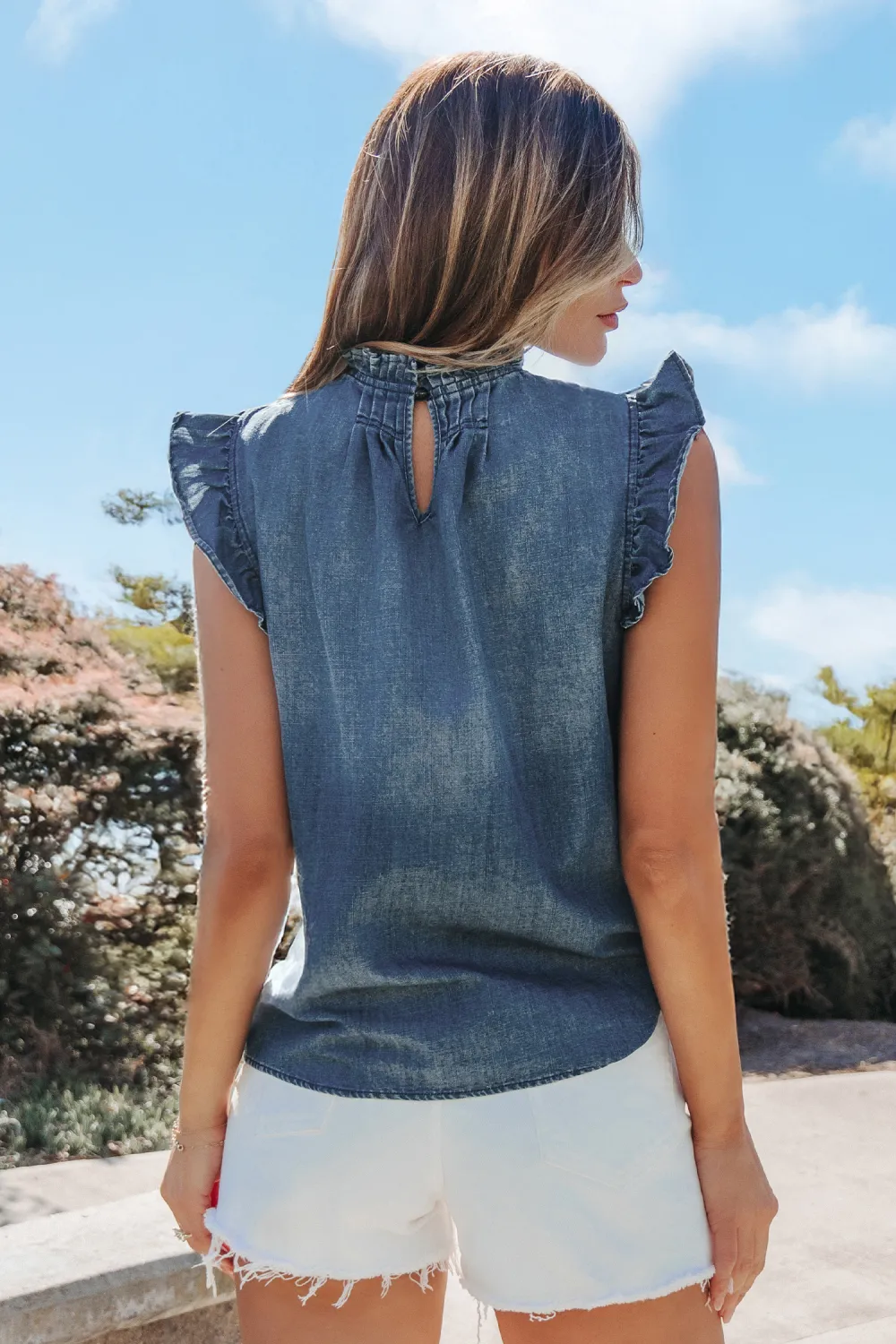 Prairie Days Denim Top