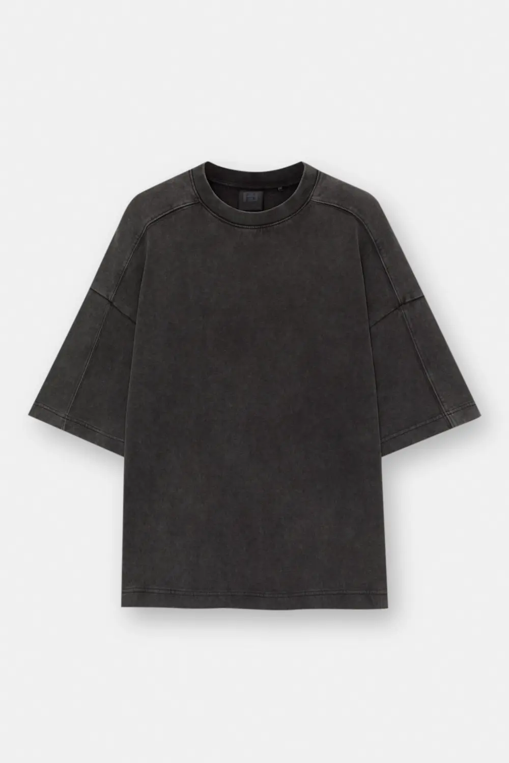 Boxy short sleeve sweatshirt